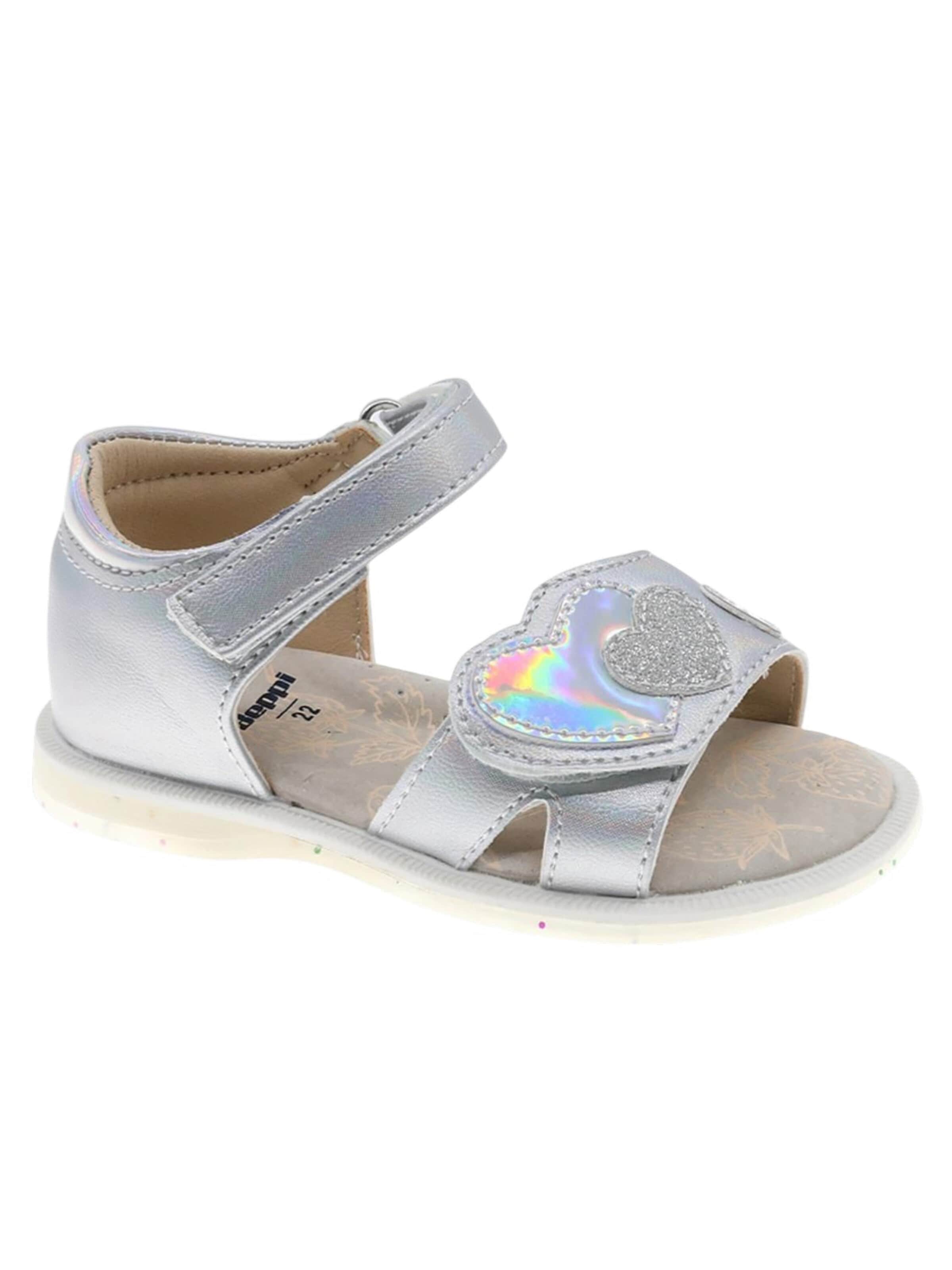 Beppi Sandals in Silver: front