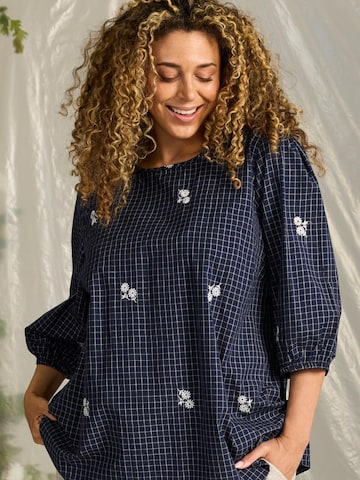 Zhenzi Blouse 'Amber 1197' in Blauw