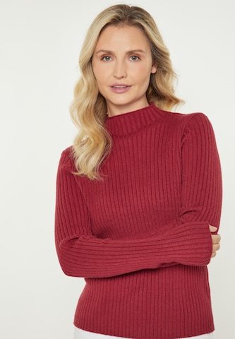Pull-over 'Classic' usha BLUE LABEL en rouge