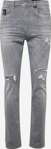 Elias Rumelis Slim fit Jeans 'Zaven' in Grey: front