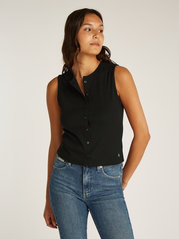 Haut Calvin Klein Jeans en noir : devant