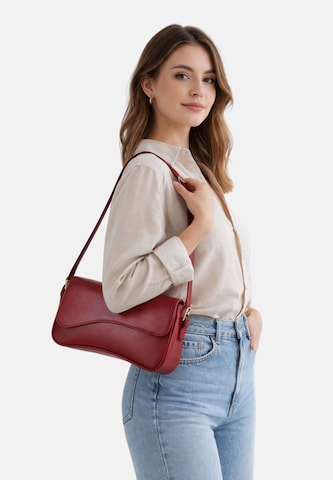HARPA Handbag 'ZINA' in Red: front