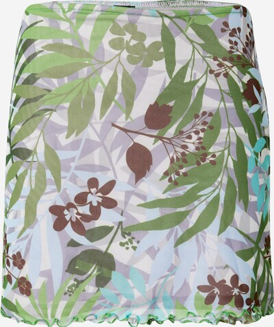BDG Urban Outfitters Skirt in Blue / Green / Purple / White, Item view