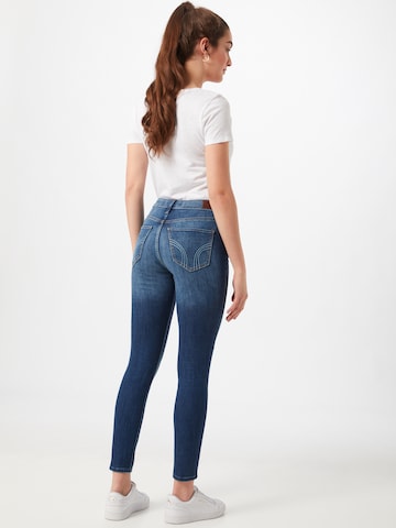 HOLLISTER Slimfit Jeans i blå