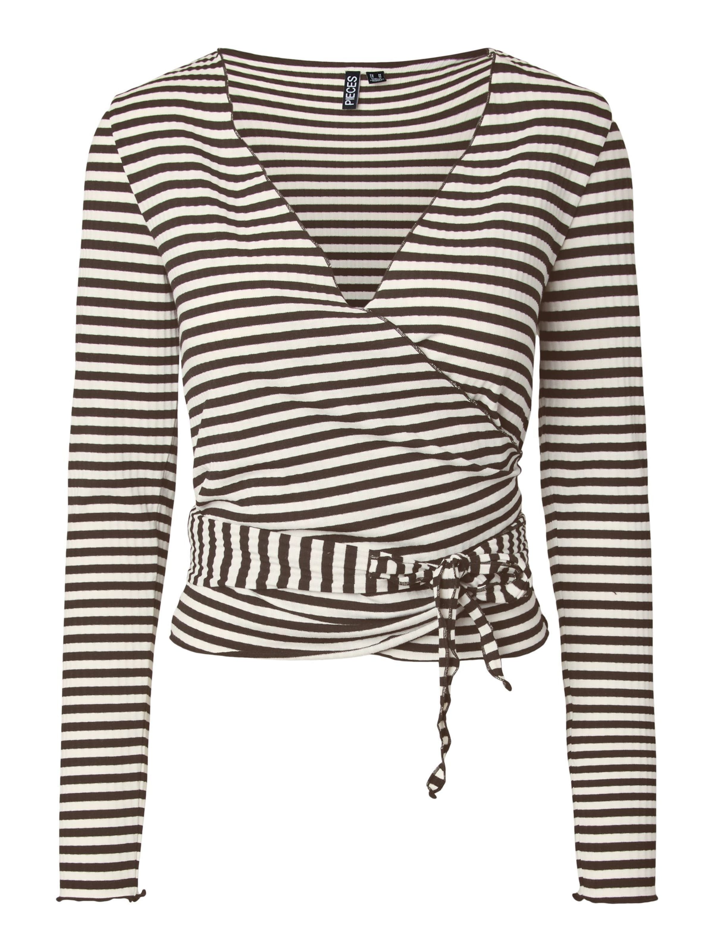 PIECES Shirts 'PCLaya' i brun: forside