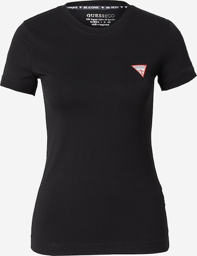 GUESS Тениска в червено / черно / бяло, Преглед на продукта