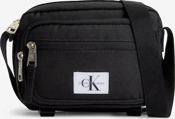 Sac à bandoulière Calvin Klein Jeans en noir : devant