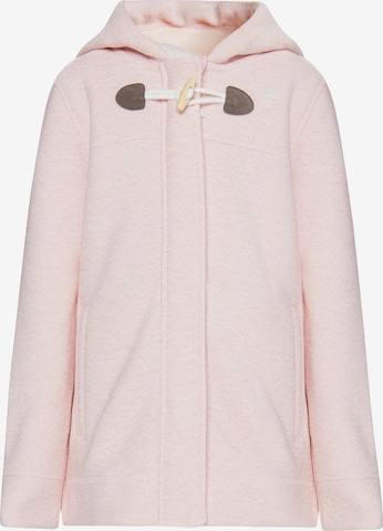 Schmuddelwedda Fleece jas in Roze: voorkant