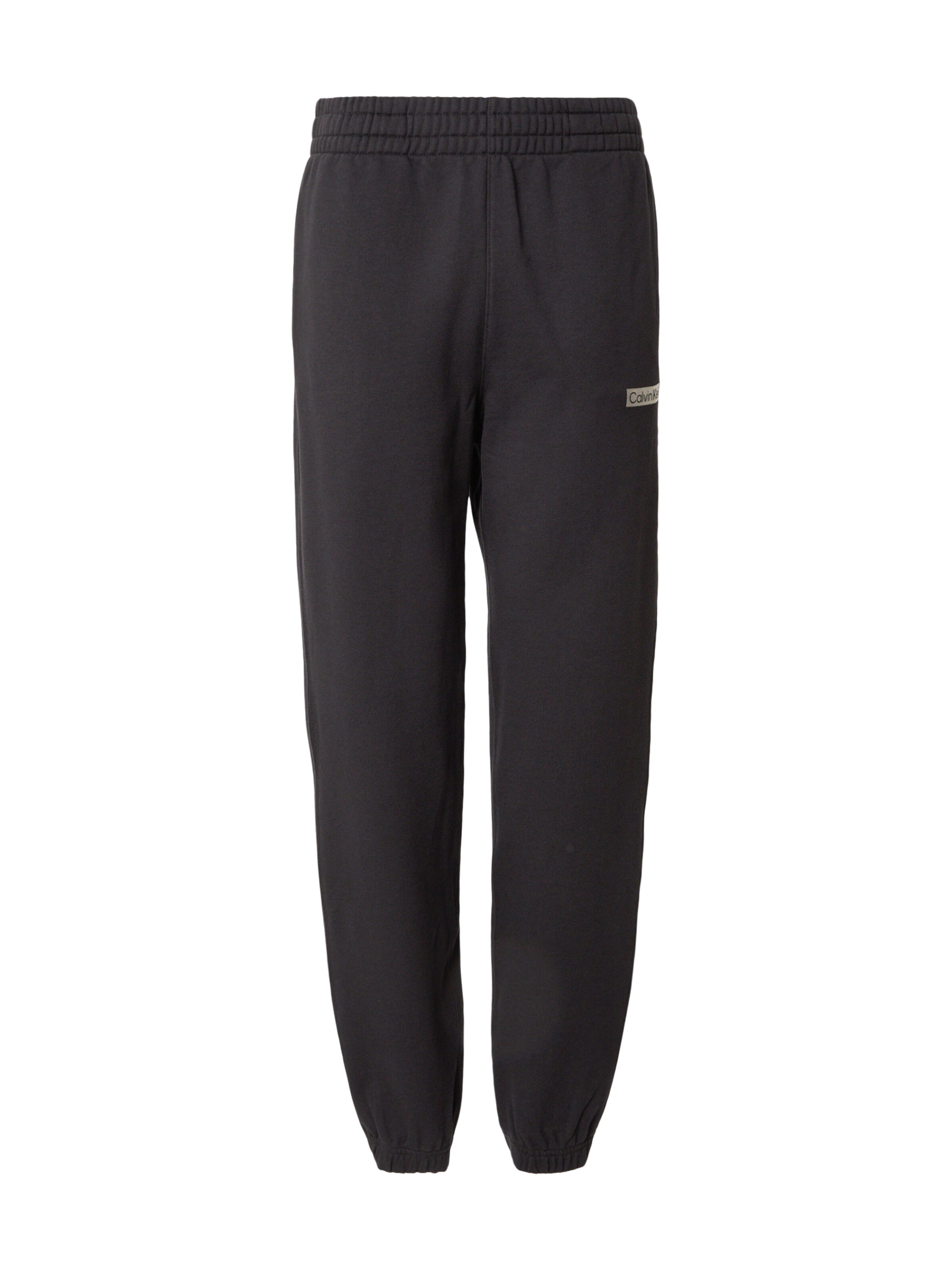 Calvin Klein Püksid helehall / must, Tootevaade