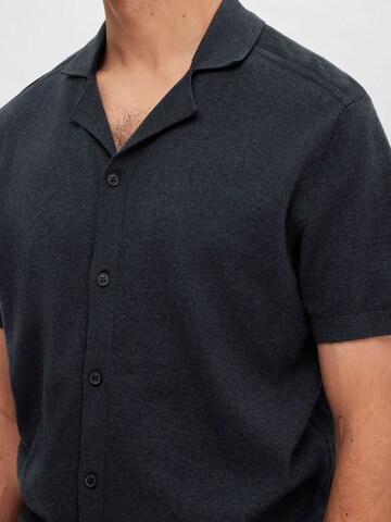 SELECTED HOMME Regular fit Overhemd 'Berg' in Blauw