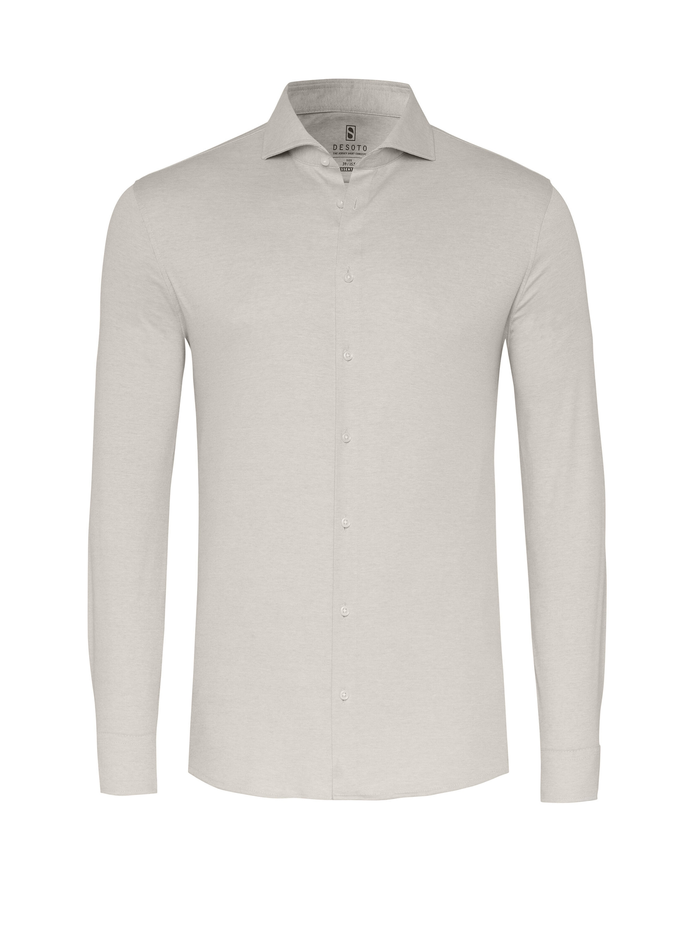 Chemise business DESOTO en beige : devant