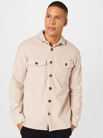 Hailys Men Tussenjas 'Henri' in Beige: voorkant