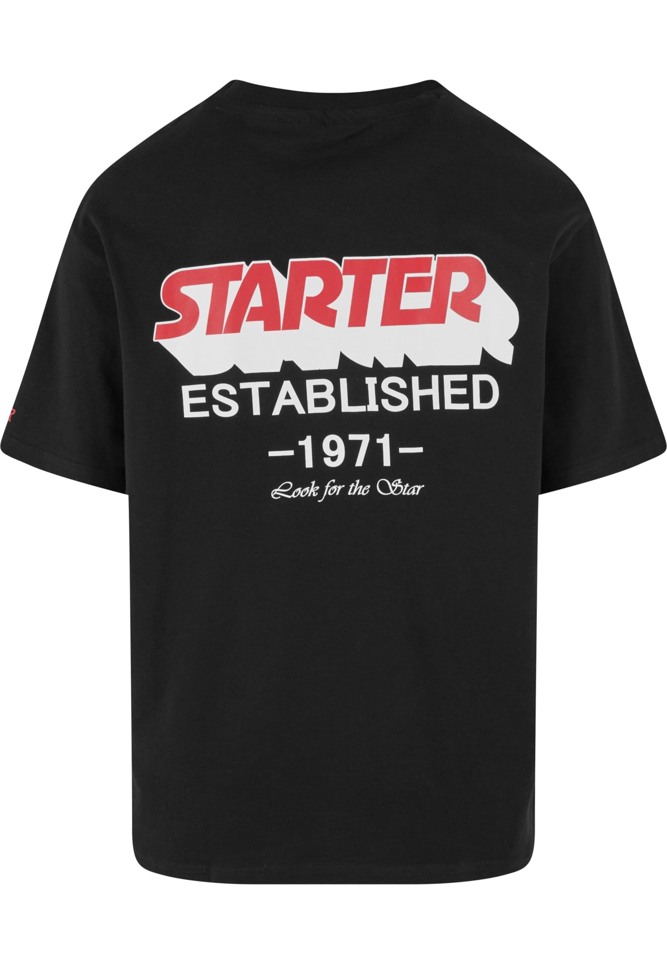Starter Shirt 'Established 1971' in Black