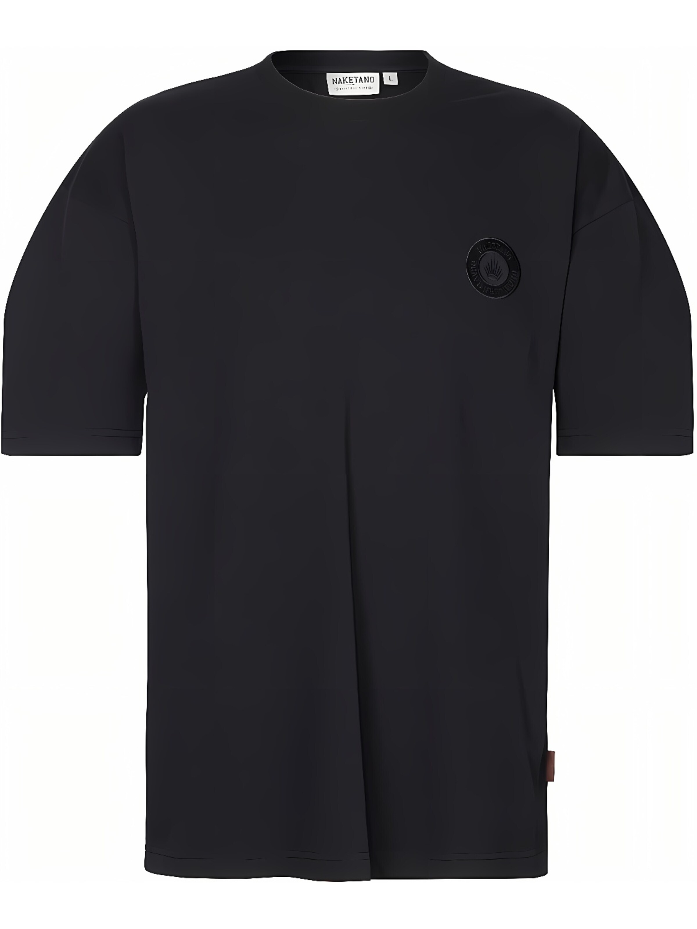 naketano Shirt 'Big Adonis' in Black: front