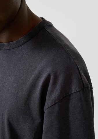QS T-Shirt in Schwarz
