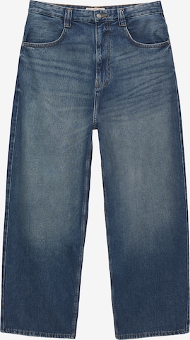 Pull&Bear Loosefit Jeans i blå: forside