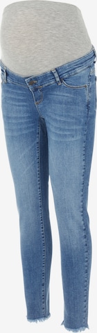 MAMALICIOUS Jeans 'Mendez' in Blauw: voorkant