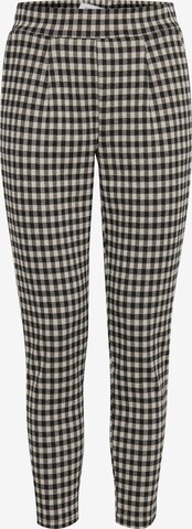ICHI Pants 'IHKATE CHECKY PA2' in Black: front