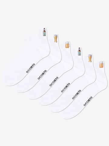 Occulto Ankle Socks 'Luca' in Yellow