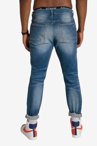 STHUGE Regular Jeans in Blau