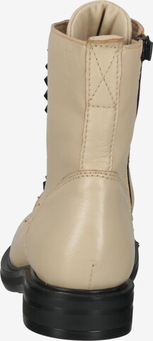 Bottines à lacets Venturini Milano en beige