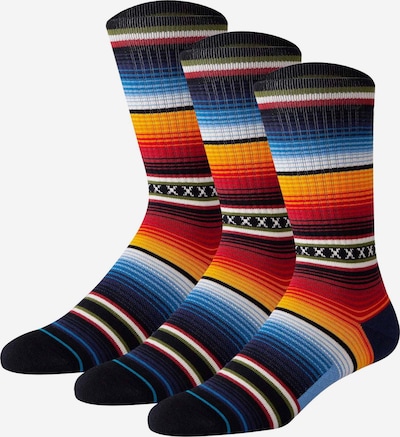 Stance Socken in 43-46 in blau / orange / rot / schwarz, Produktansicht