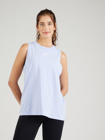 UNDER ARMOUR Sporttop 'Off Campus Muscle' in Lila: voorkant