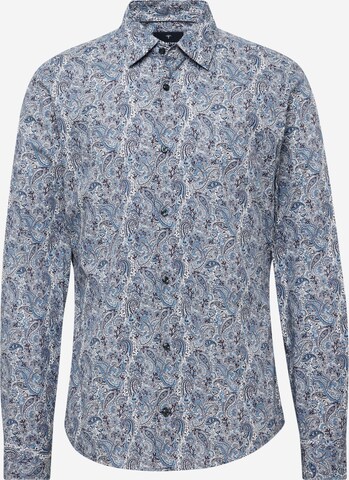 JOOP! Slim fit Button Up Shirt 'Pit' in Blue: front