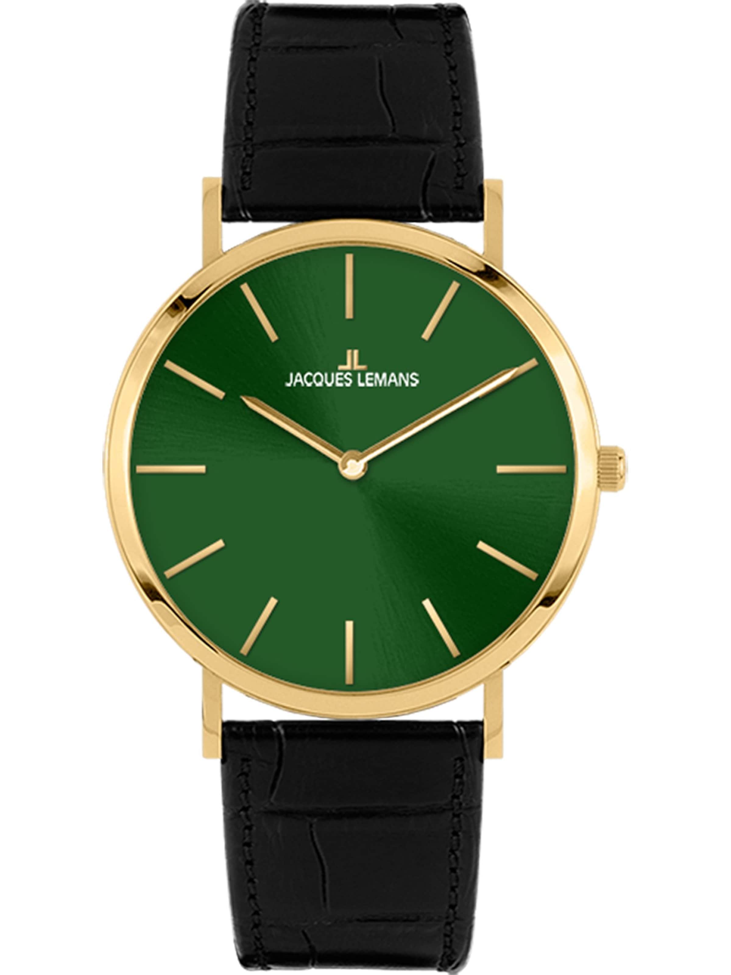 Jacques Lemans Analog Watch in Gold: front