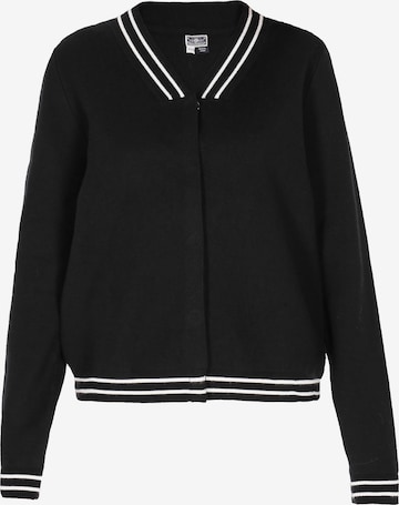 Cardigan DreiMaster Maritim en noir : devant