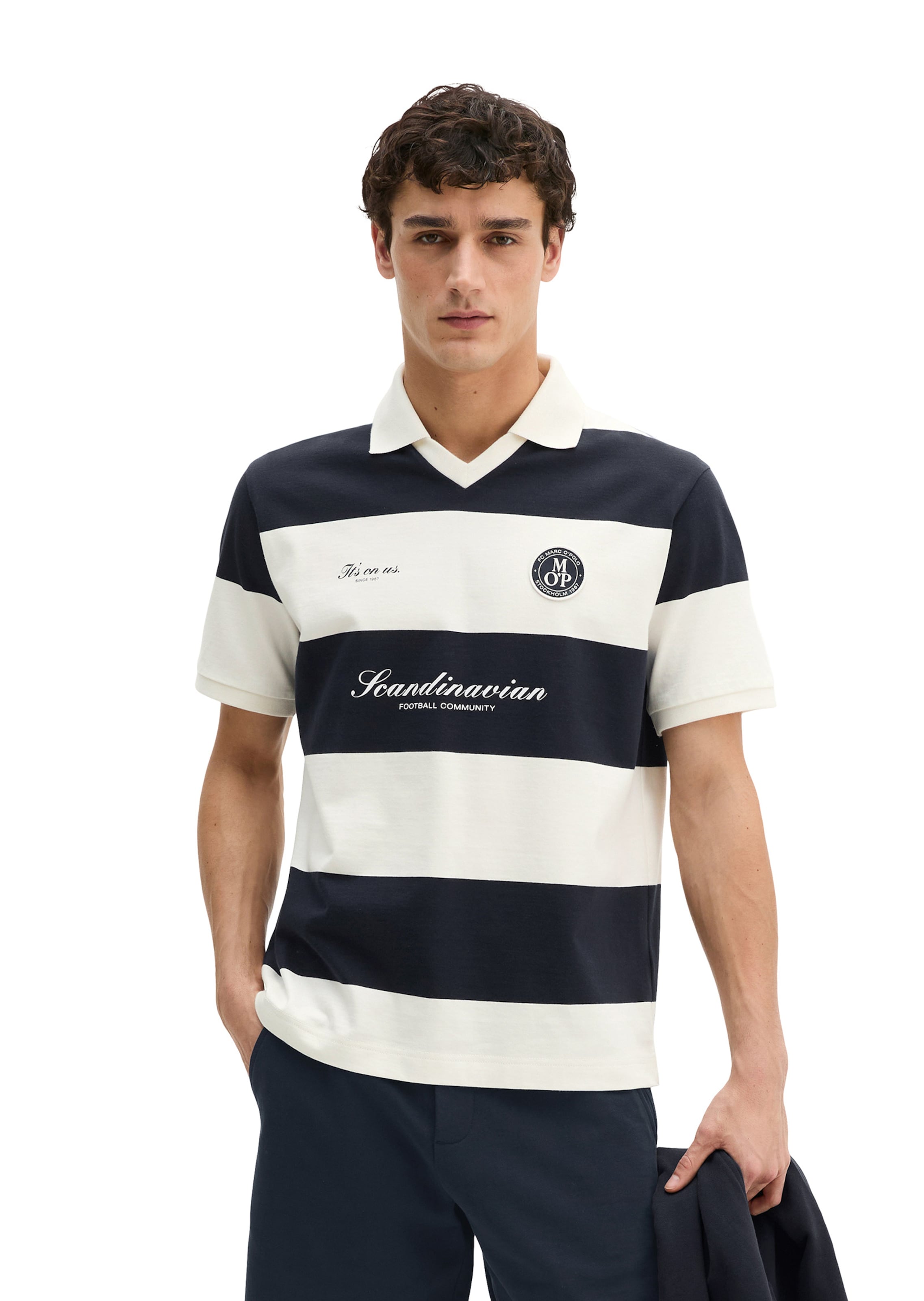 Marc O'Polo Shirt in Blau: Vorderseite