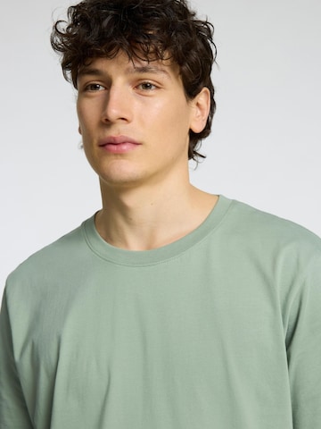 SELECTED Футболка 'SLHAspen' в Зеленый