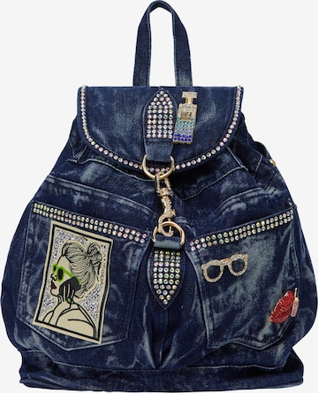 nelice Reppu värissä sininen: etupuoli