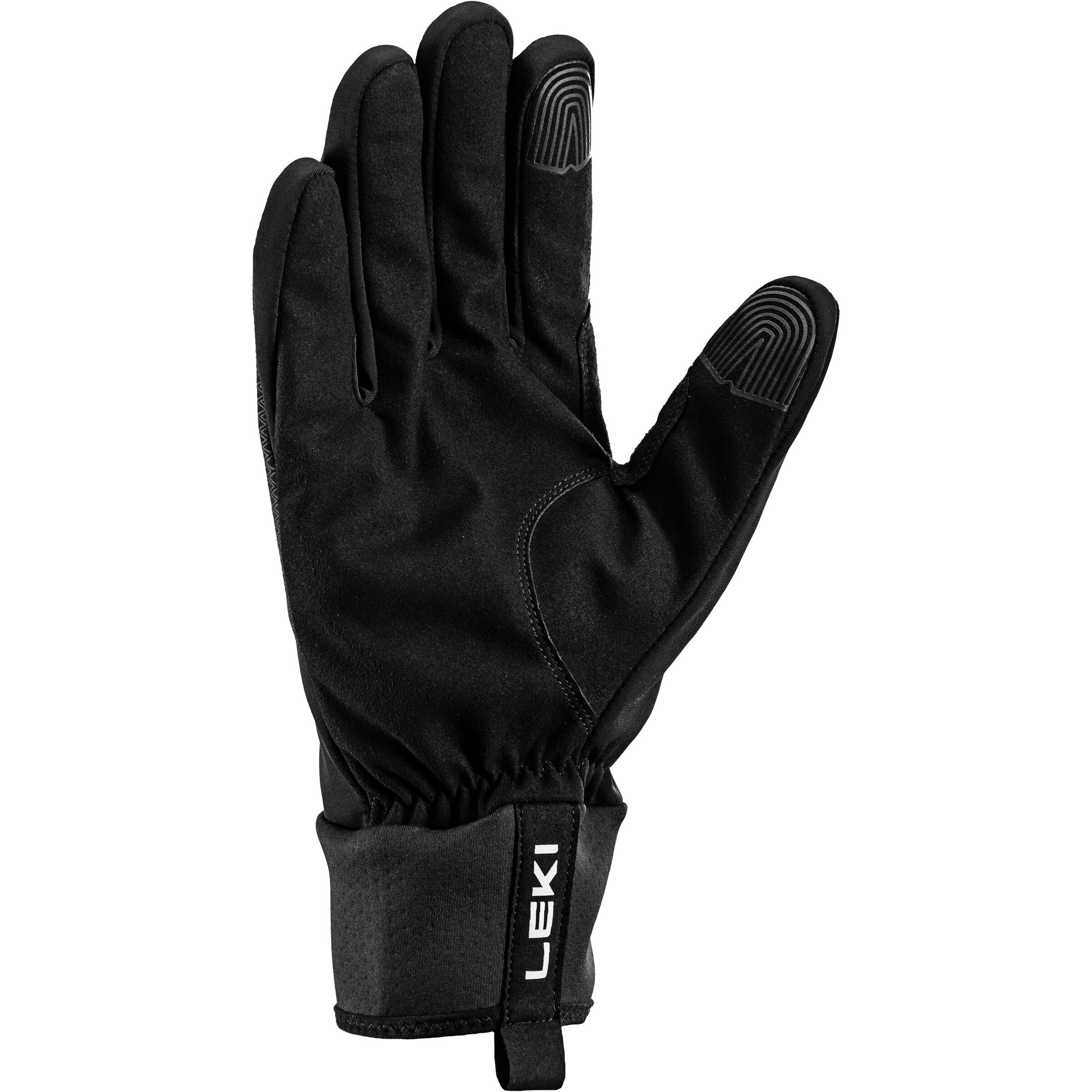 LEKI Athletic Gloves in Black