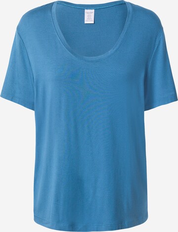 Calvin Klein Underwear Slaapshirt in Blauw: voorkant