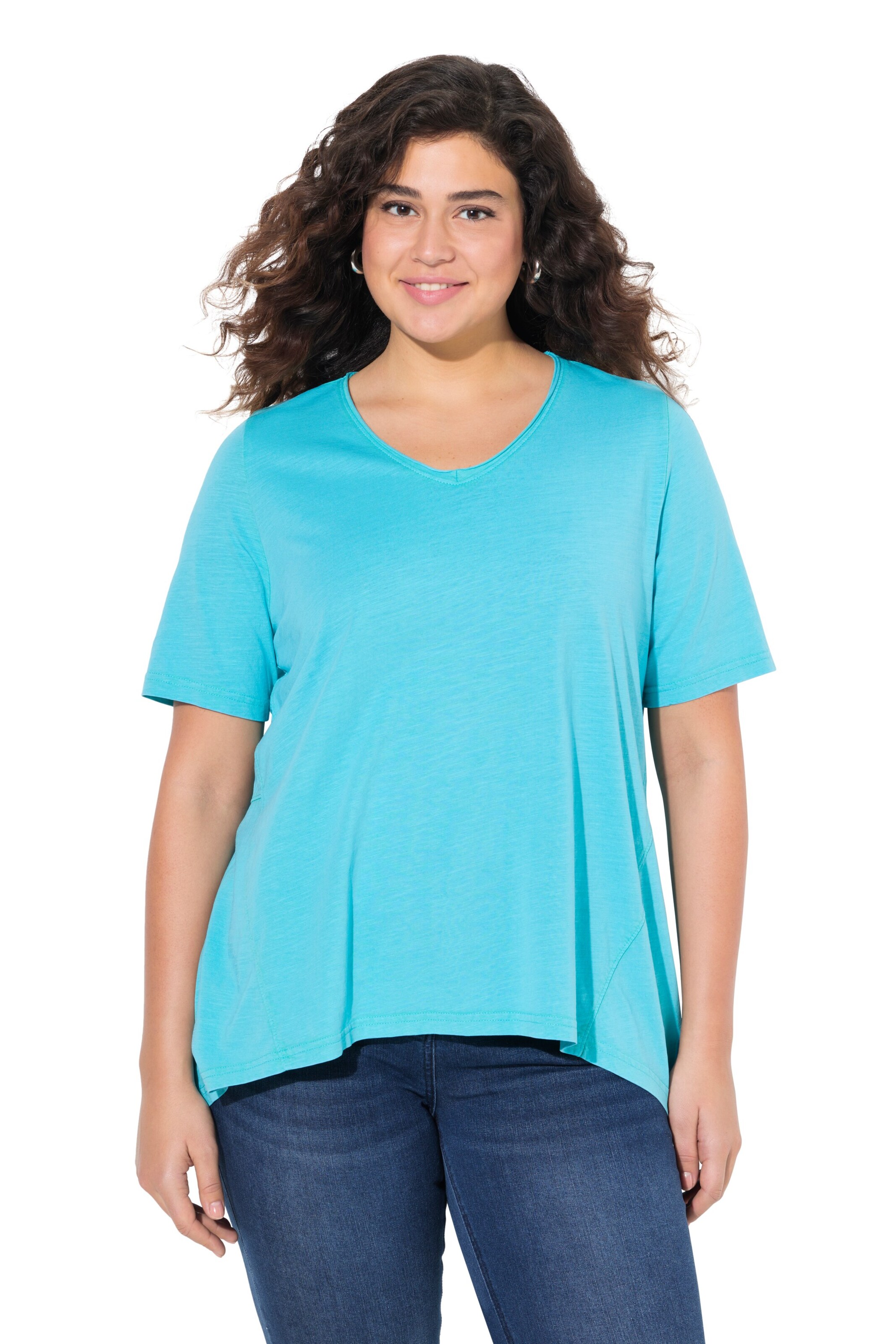 Ulla Popken Shirt in Blue: front