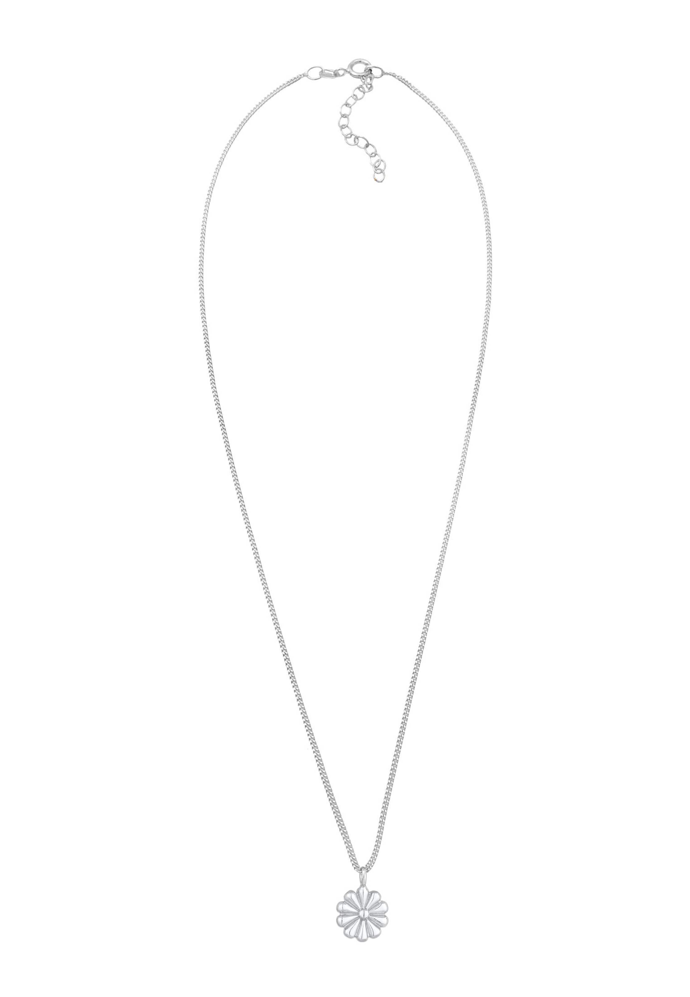 ELLI - Cadena 'Blume' en plata: frente