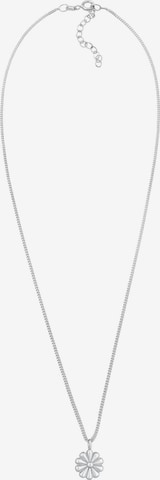 ELLI Necklace 'Blume' in Silver: front