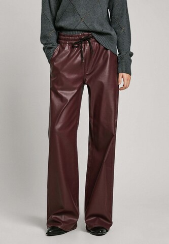 Loosefit Pantalon Pepe Jeans en rouge : devant
