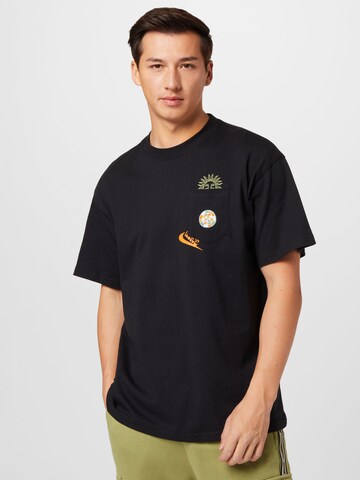 Nike Sportswear T-Shirt 'Sole Craft' in Schwarz: predná strana