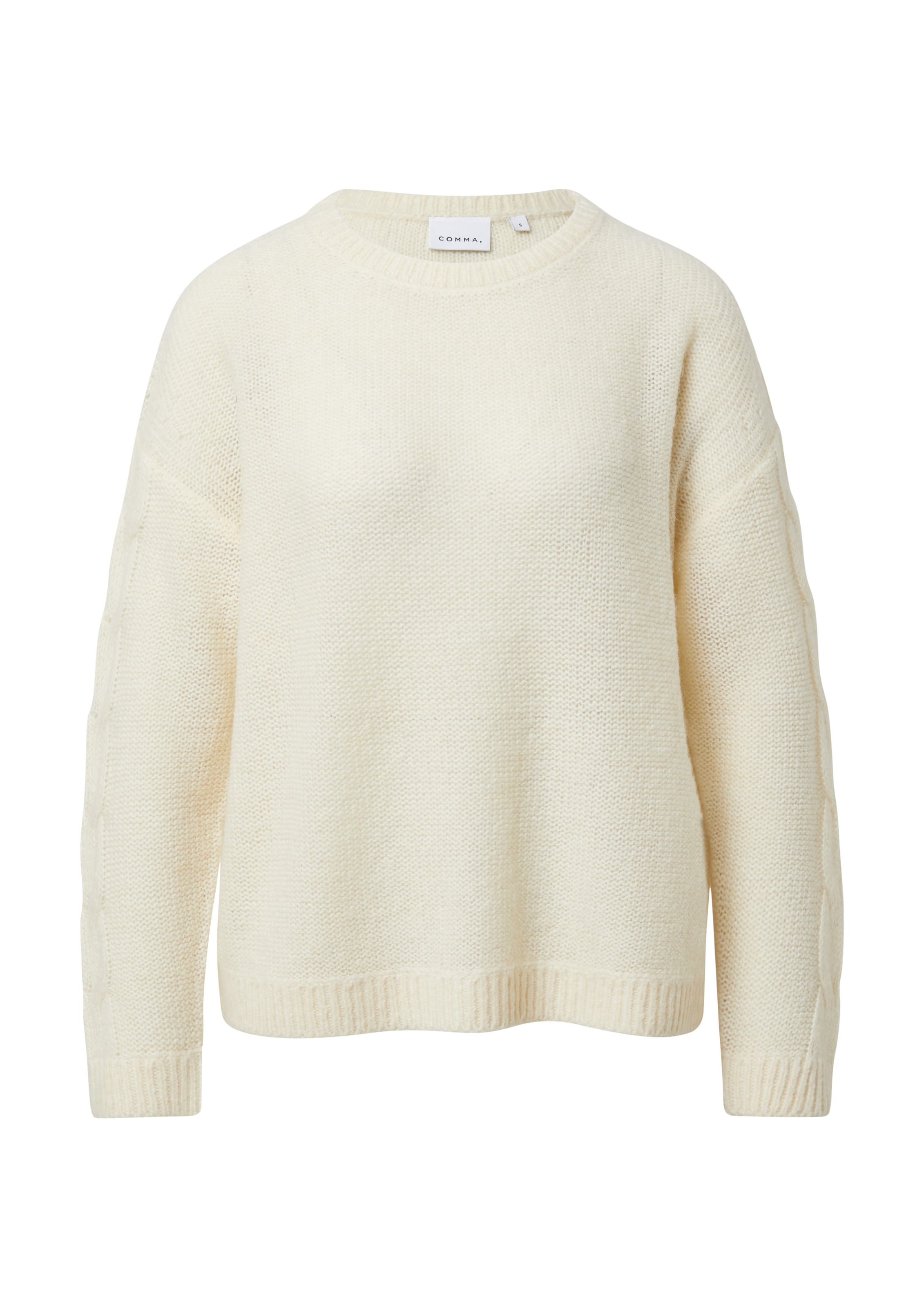 COMMA Pullover i beige: forside