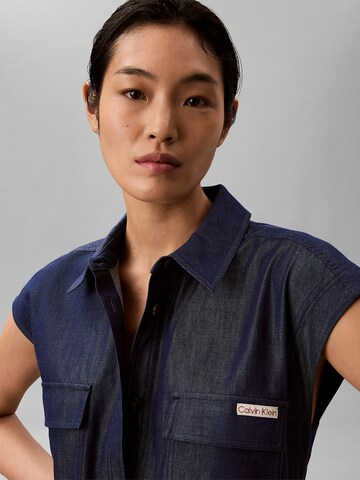 Calvin Klein Jeans Kleid in Blau