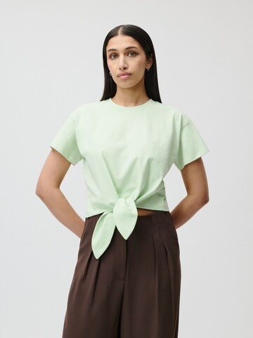 T-shirt 'Tessy' LeGer by Lena Gercke en vert : devant