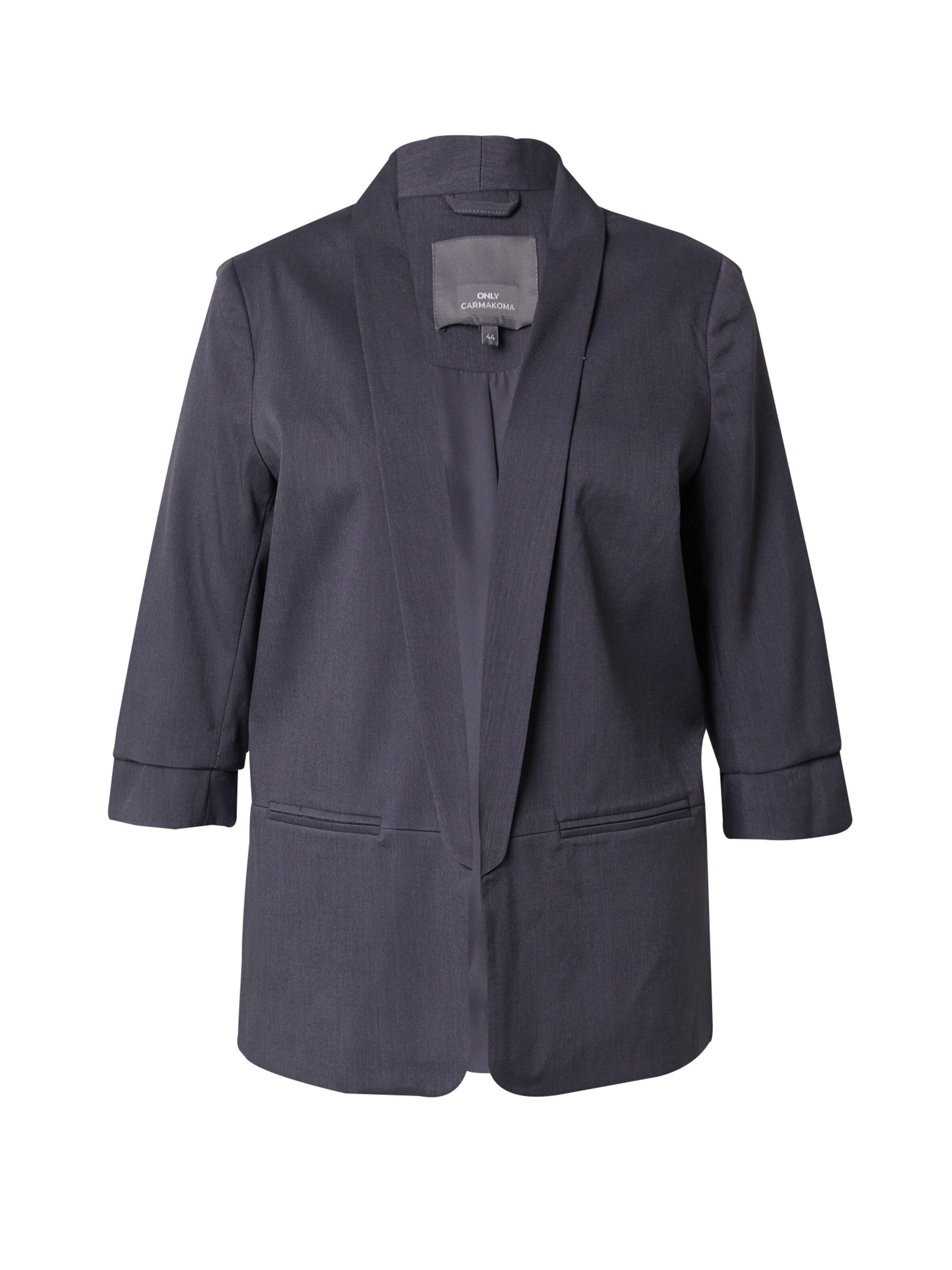 Blazer di ONLY Carmakoma in grigio: frontale