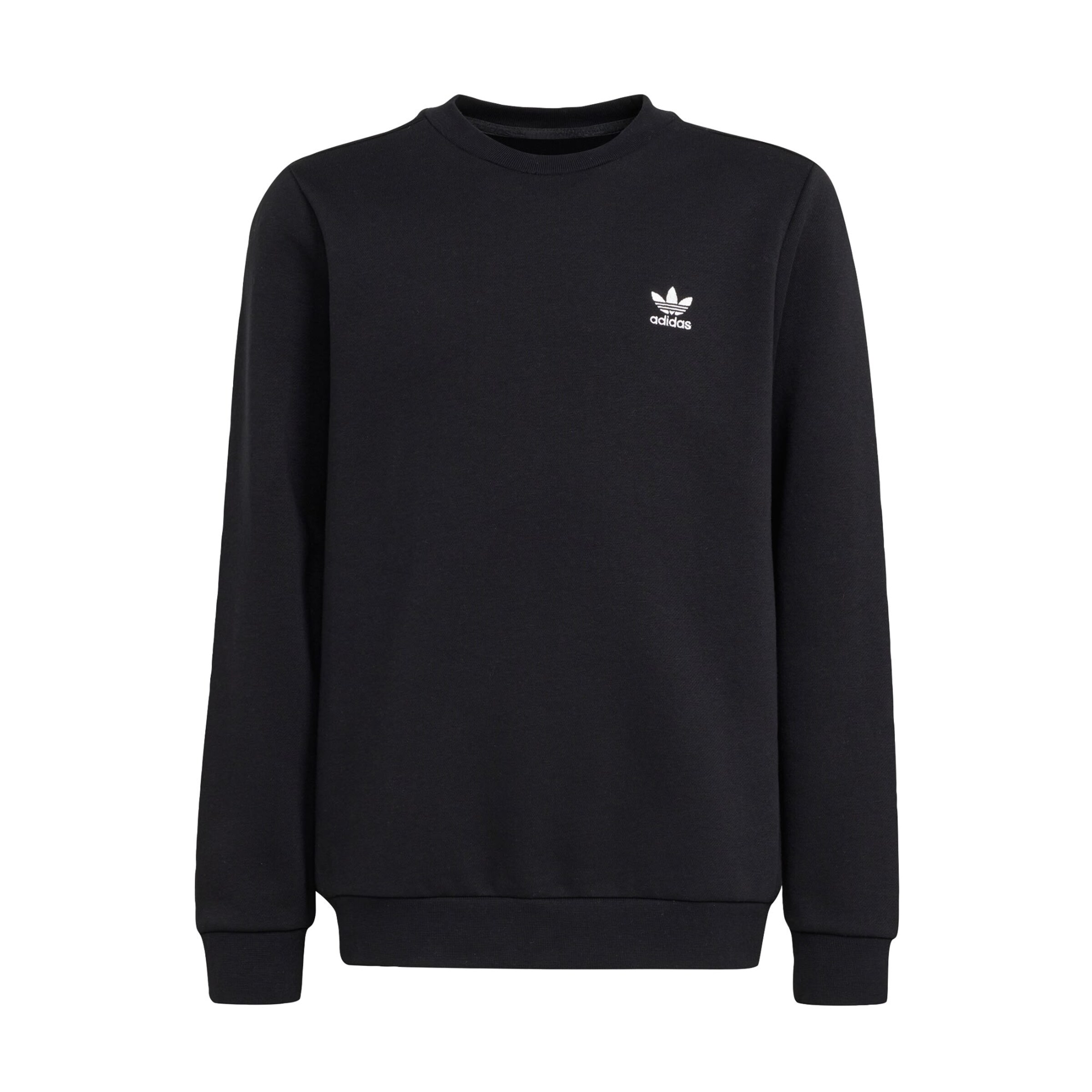 ADIDAS ORIGINALS Sweatshirt 'Trefoil Essentials' in Black ABOUT YOU
