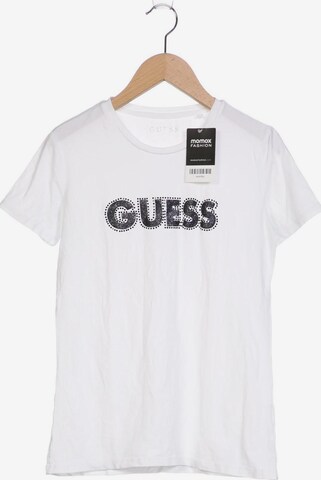 GUESS T-Shirt S in Weiß: predná strana