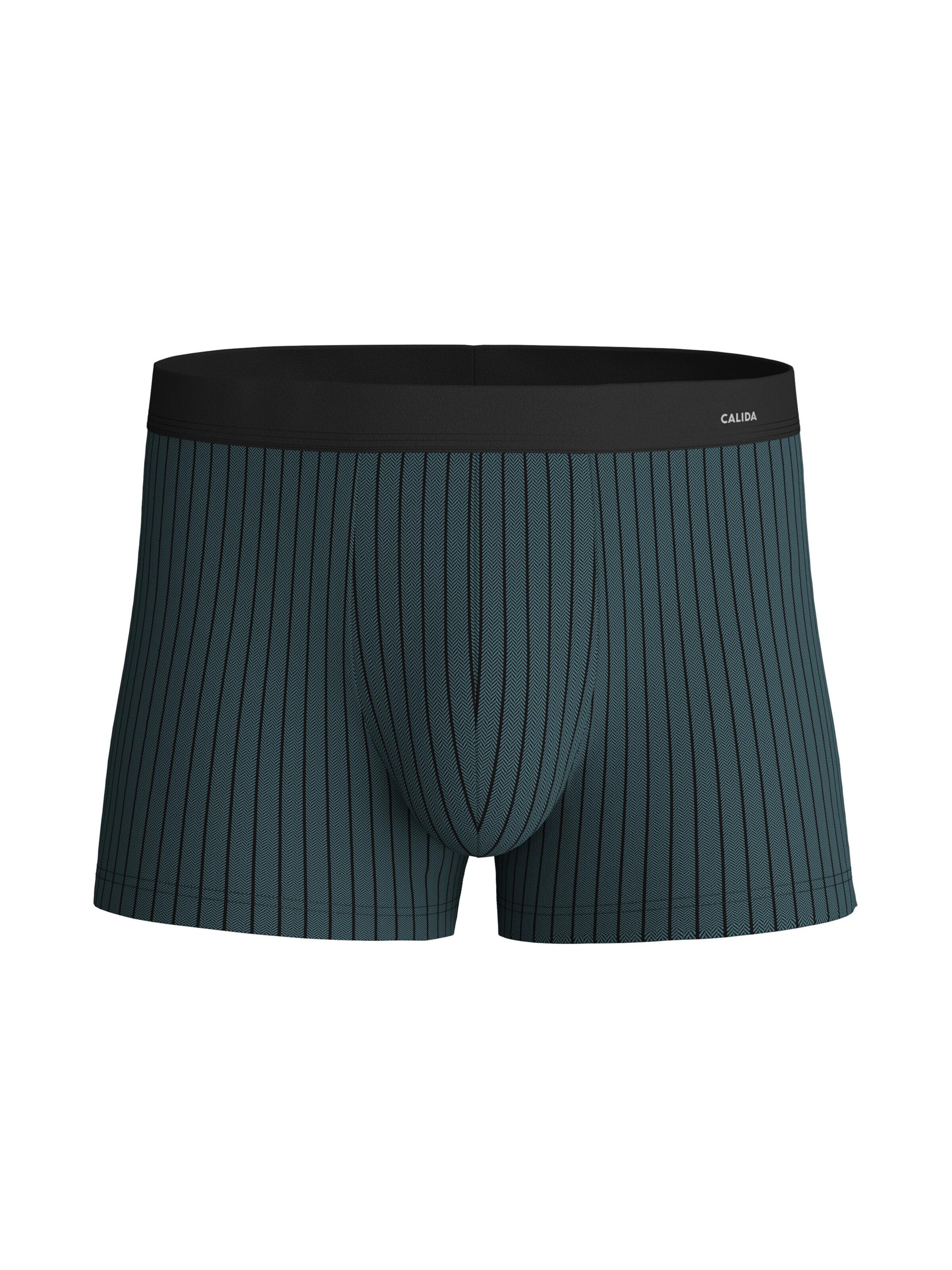 CALIDA Boxer shorts 'Cotton Code Design' in Grey: front