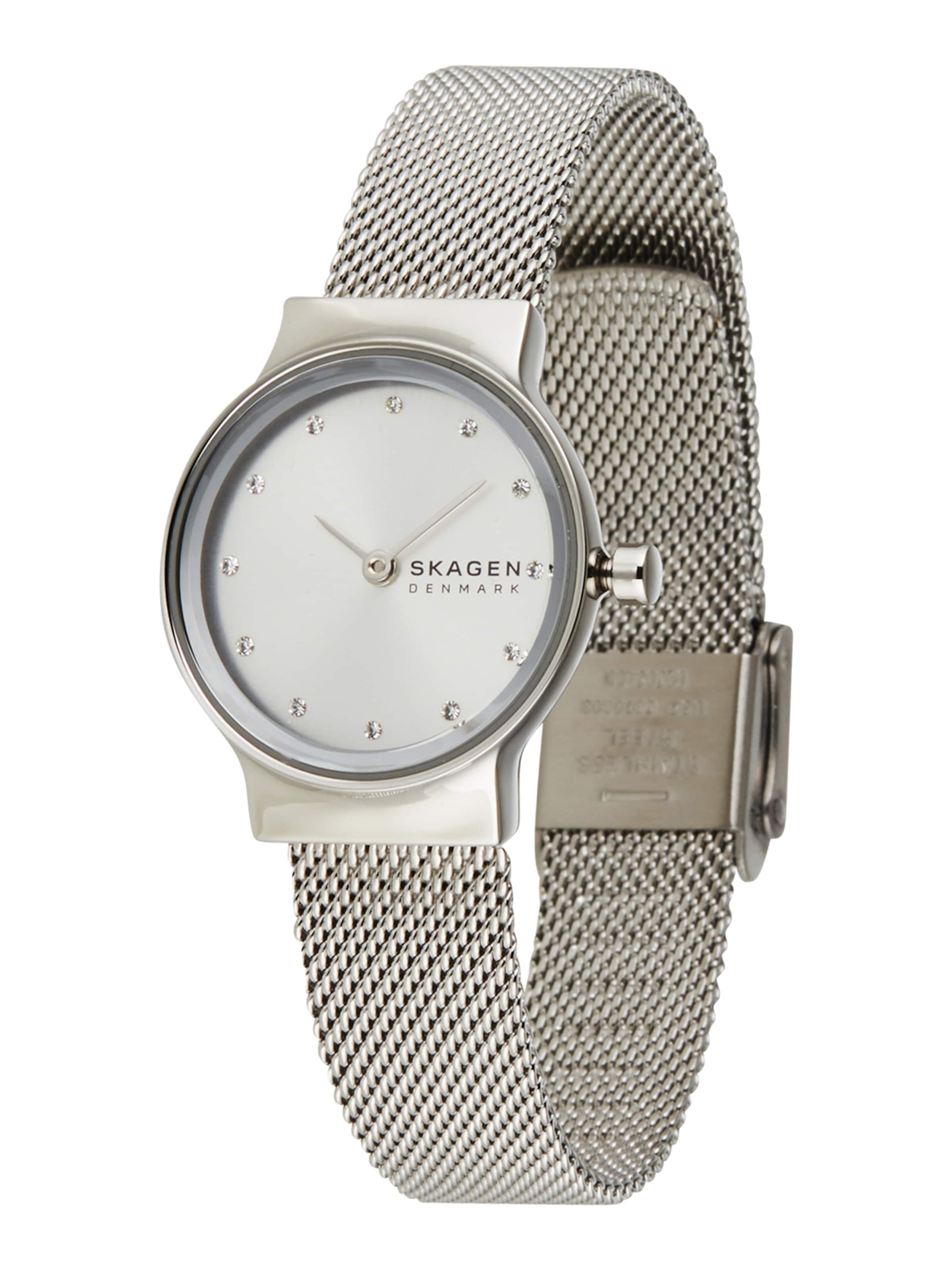 SKAGEN Uhr in Silber: Vorderseite