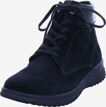Ganter Lace-Up Boots 'Heike' in Black: front