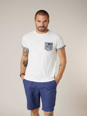 T-Shirt 'SHAMAR' Deeluxe en gris : devant
